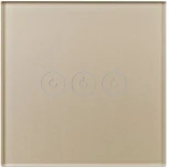 Выключатель сенсорный SWT-OMALI-S03-ZB-GD (250V, 10A, Zigbee) (Arlight, Стекло) 050048