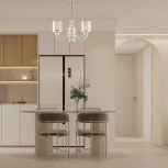 Подвесная люстра Arte Milano Florentia-8857 308857/3 Wh/Gd (220V, на цепи)