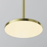 Подвесной светильник Maytoni Plato P076PL-L12W3K-BS (LED, 220V, на проводе, круглые)