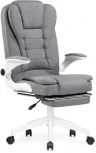 Компьютерное кресло для оператора Woodville Mitis (Пластик/Ткань, Белый/Серый) 15611