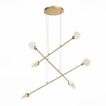 Подвесной светильник ST Luce Montecelio SL6104.203.06 (LED, 220V, хрусталь, на тросе)