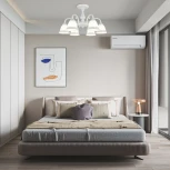 Потолочная люстра на штанге Arte Milano AM347410 347410/6 WT+SL (220V)