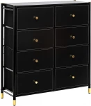 Комод Leset Хайди 8 ящиков (Сталь/Экокожа) Leset арт.2500000224409