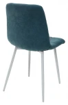 Стул CHILLI UF860-12B зеленый хром, ткань/ белый каркас