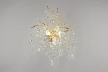 Бра Aployt Gertunia APL.847.01.03 (220V, хрусталь, подвески, листья, ветки)