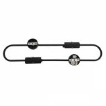 Бра Lumion Toronto 6561/4W SUSPENTIONI LN26 черный/прозрачный, металл/стекло G9 4*20W 220V