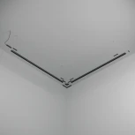 Шинопровод магнитный 2м подвесной круглый Basity, черный Maytoni Busbar trunkings Basity TRX172-R-112B (48V)