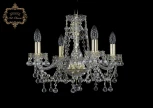 Подвесная люстра Art Classic 11.26 11.26.4.165.Gd.B (220V, хрусталь, на цепи, подсвечник, свеча)