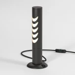 Наземный уличный светильник Elektrostandard Smile 35188/S черный (LED, 220V, круглые, IP65)