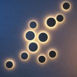 Настенный светильник уличный Maytoni Wald O420WL-L12GF (LED, 220V, круглые, IP65)