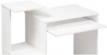 Компьютерный стол Woodville Джаз-24 левый белый 377216