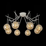 Потолочная люстра Evoluce Calletta SLE110202-08 (220V, шарики, молекулы)