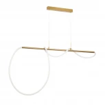 Подвесной светильник с гибким неоном и пультом Citilux Python CL220123 (регулировка яркости, LED, на тросе)