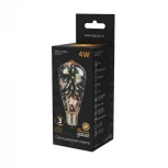 Лампочка светодиодная груша прозрачная колба E27 4 Вт Gauss 3D-Butterfly 147802404