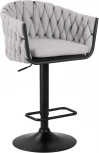 Стул барный LEON (серая ткань (LAR 275-17))
