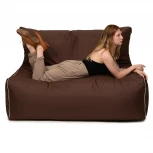 Бескаркасный диван Dreambag Модерн Коричневый (Экокожа, Классический) 4600521
