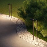 Наземный уличный свктильник Elektrostandard Stels 35180/S черный (LED, 24V, IP65)