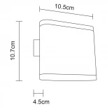 Архитектурная подсветка Arte Lamp Lingotto A8153AL-2WH (LED, 220V, IP54)