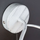 Бра Eurosvet Camomile 70089/1 белый с серебром