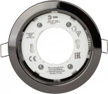 Встраиваемый точечный светильник ЭРА KL35 BK /1 (к) (220V, круглые)