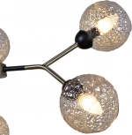 Потолочная люстра на штанге ILLUMICO IL0268-6PSQ-79 BK AB (220V)