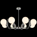 Потолочная люстра на штанге ILLUMICO IL0167-8P-79 CR (220V, шар)