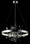 Подвесная люстра Crystal Lux Garden SPLED+3 D600 CHROME