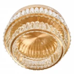 Потолочная люстра светодиодная MyFar Irina MR2011-2CL (220V, хрусталь)