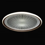 Потолочный светодиодный светильник круглый с пультом DeMarkt Норден 660014501