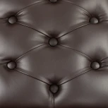 Банкетка Грейс орех, к/з Ева 1, каретная стяжка Л Mebelik арт.008581