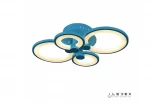 Потолочная люстра iLedex Ring A001/4 BLUE
