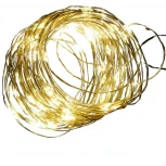 Гирлянда Uniel ULD-S1000-100/SCB/3AA WARM WHITE IP20 DEW