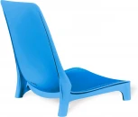 Стул Sheffilton SHT-S75 небесно-синий/хром лак