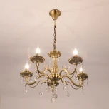 Подвесная люстра Citilux Кармен CL404153 (220V, на цепи, свеча)