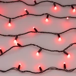 Светодиодная гирлянда ARD-STRING-CLASSIC-10000-BLACK-100LED-MILK-SYNC RGB (230V, 6.5W) (IP65)