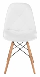 Деревянный стул Woodville Kvadro 1 white / wood 15365