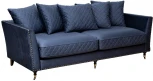 Диван Garda Decor SORRENTO-220-Colt034-SIN (Темно-синий)
