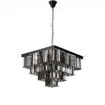 Подвесная люстра каскадная Loft IT Prism 10018/600S (220V, хрусталь, на цепи)