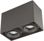 Накладной светильник Donolux Lumme DL18611/02WW-SQ Shiny black (220V)