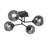 Потолочная люстра на штанге Vitaluce V4795-1/4PL (220V, шарики)