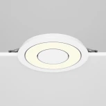 Встраиваемый светильник Maytoni Vector DL102-12W3K-W (LED, 220V, круглые)
