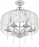 Подвесная люстра хрустальная на штанге Arte Milano Sorrento-1009 371009/6/50/500 CR (220V)