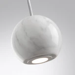 Подвесной светильник Odeon Light Dex 4359/5L мрамор/металл IP20 LED 5W 3000K 220V (на проводе, шар)