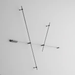 Шинопровод магнитный Flarity черный 1м Maytoni Busbar trunkings Flarity TRX154-111B (24V)