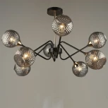 Потолочная люстра на штанге Reluce 04898-0.3-08 COFFEE+FGD (220V)