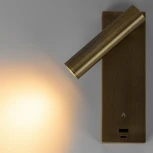 Спот для чтения Citilux Декарт CL704433 с USB (LED, 220V, выключатель)