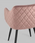 Стул Stool Group Ника вращающийся велюр пыльно-розовый УТ000031328