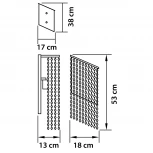 Бра Osgona Nuvola 709624