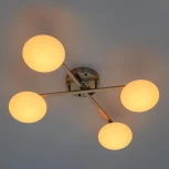 Потолочная люстра RGB на штанге Citilux Atman Smart CL226A141 (LED, 220V, голосовое управление, пульт управления, управление смартфоном, умный дом - Алиса, Маруся, Салют)