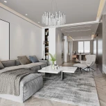 Подвесная люстра хрустальная Arte Milano Milano-1 23110.600.8.E14.A CR (220V, на тросе)